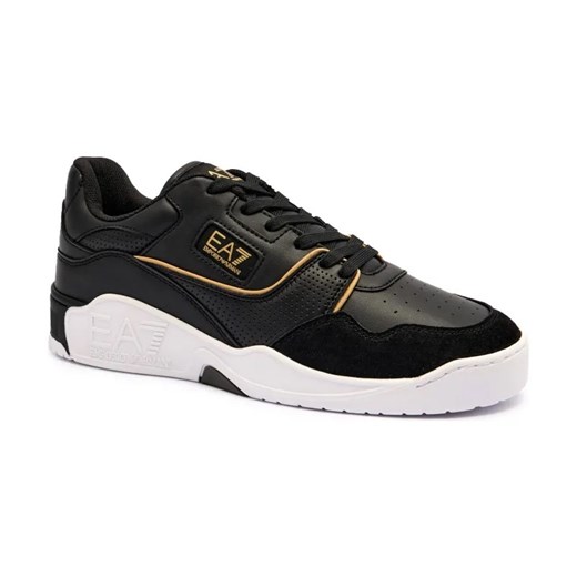 EA7 Skórzane sneakersy ze sklepu Gomez Fashion Store w kategorii Buty sportowe męskie - zdjęcie 184312214