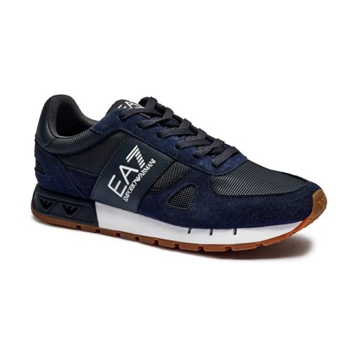EA7 Skórzane sneakersy ze sklepu Gomez Fashion Store w kategorii Buty sportowe męskie - zdjęcie 184312272