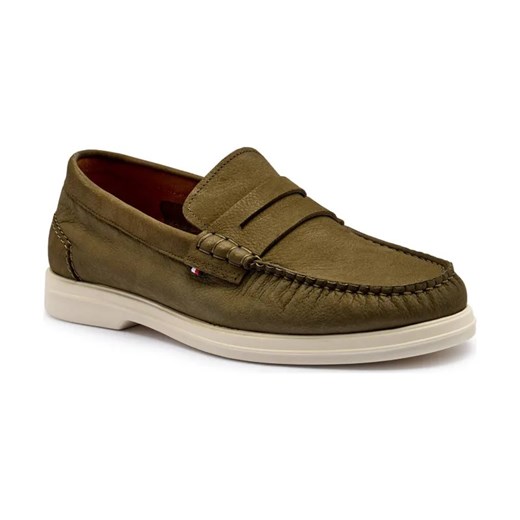 Tommy Hilfiger Skórzane loafersy NUBUCK ze sklepu Gomez Fashion Store w kategorii Mokasyny męskie - zdjęcie 184312323