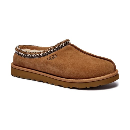 UGG Skórzane mule M TASMAN | z dodatkiem wełny ze sklepu Gomez Fashion Store w kategorii Klapki męskie - zdjęcie 184312330