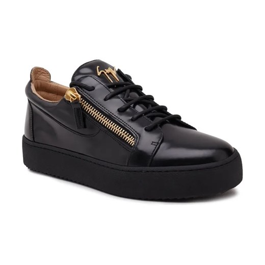 Giuseppe Zanotti Skórzane sneakersy LOGOBALL ze sklepu Gomez Fashion Store w kategorii Buty sportowe męskie - zdjęcie 184312332
