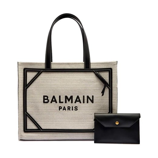 Balmain Shopperka + saszetka B-ARMY | z dodatkiem skóry ze sklepu Gomez Fashion Store w kategorii Torby Shopper bag - zdjęcie 184312353