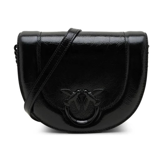 Pinko Skórzana torebka na ramię LOVE ROUND CLICK MINI NAPPA ze sklepu Gomez Fashion Store w kategorii Listonoszki - zdjęcie 184312363