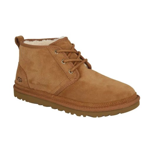 UGG Skórzane śniegowce NEUMEL | z dodatkiem wełny ze sklepu Gomez Fashion Store w kategorii Buty zimowe męskie - zdjęcie 184312370