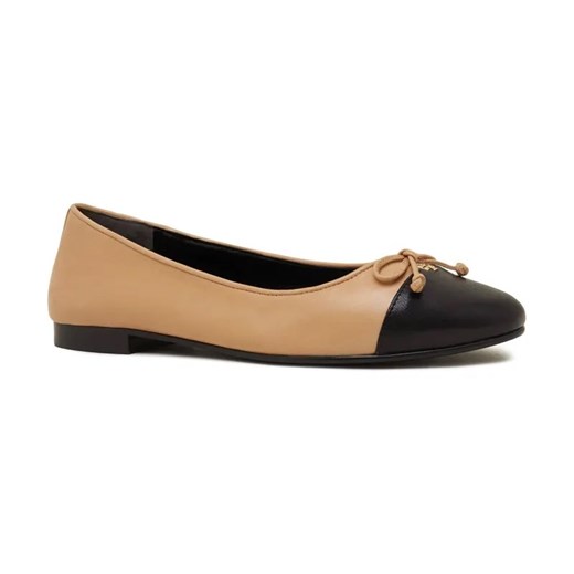 TORY BURCH Skórzane baleriny CAP-TOE ze sklepu Gomez Fashion Store w kategorii Balerinki - zdjęcie 184312442