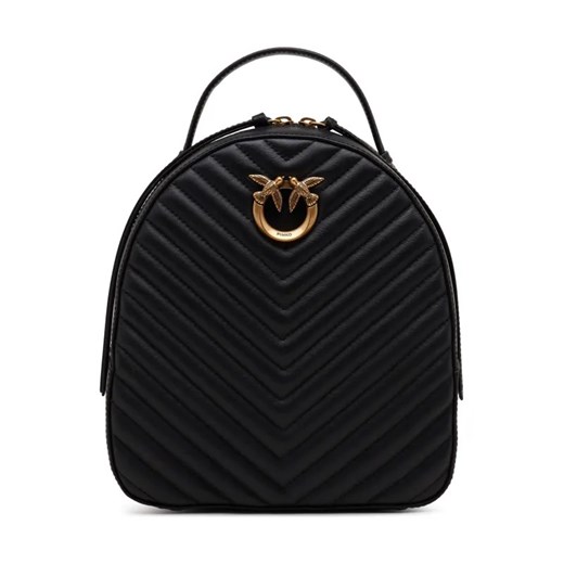 Pinko Skórzany plecak LOVE CLICK CLASSIC VI ze sklepu Gomez Fashion Store w kategorii Plecaki - zdjęcie 184312453