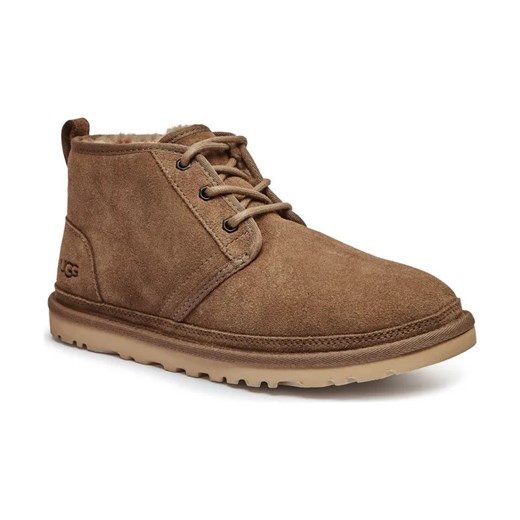 UGG Skórzane śniegowce NEUMEL | z dodatkiem wełny ze sklepu Gomez Fashion Store w kategorii Buty zimowe męskie - zdjęcie 184312560