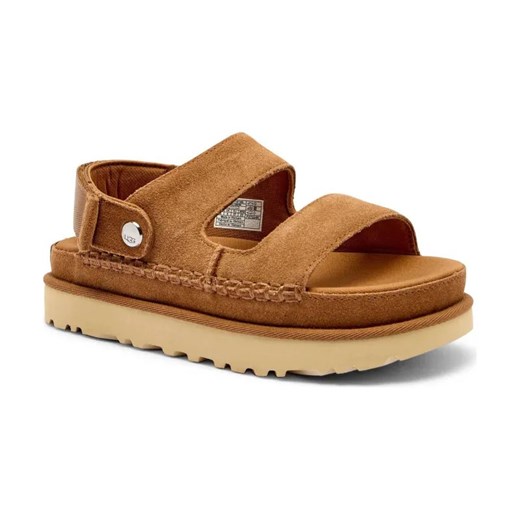 UGG Skórzane sandały 2w1 W GoldenStar Glide ze sklepu Gomez Fashion Store w kategorii Klapki damskie - zdjęcie 184312572