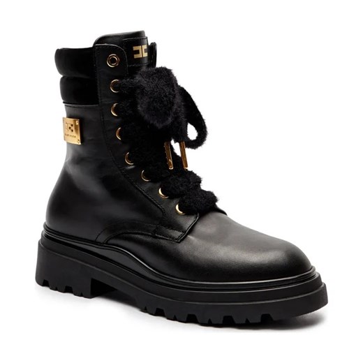 Elisabetta Franchi Skórzane botki Elisabetta Franchi 35 Gomez Fashion Store promocja