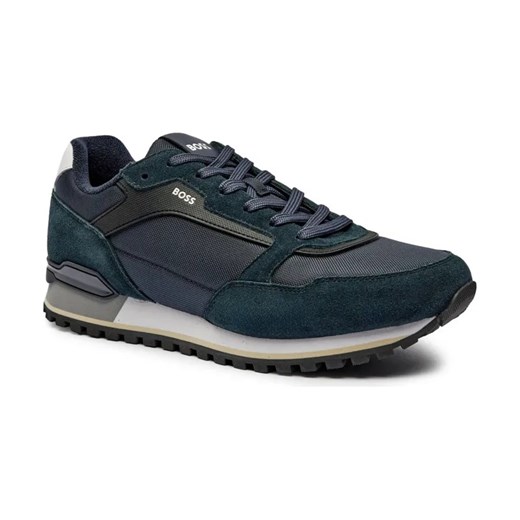 BOSS BLACK Sneakersy Parkour-L_Runn_sdnyt | z dodatkiem skóry ze sklepu Gomez Fashion Store w kategorii Buty sportowe męskie - zdjęcie 184312613