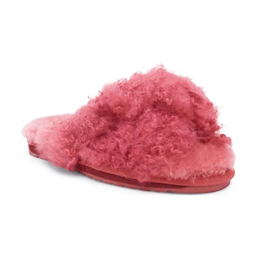 EMU Australia Skórzane obuwie domowe Mayberry Curly | z dodatkiem wełny ze sklepu Gomez Fashion Store w kategorii Kapcie damskie - zdjęcie 184312650