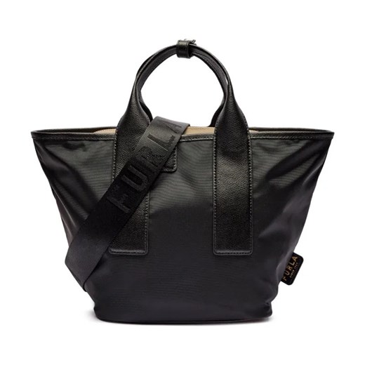 Furla Torebka na ramię Ballerina | z dodatkiem skóry ze sklepu Gomez Fashion Store w kategorii Torby Shopper bag - zdjęcie 184312671
