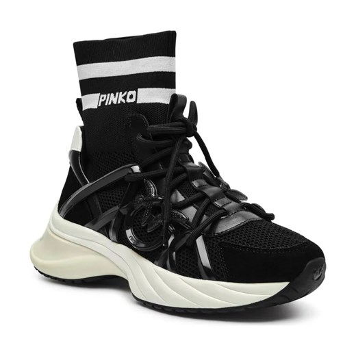 Pinko Sneakersy ARIEL 05 | z dodatkiem skóry ze sklepu Gomez Fashion Store w kategorii Buty sportowe damskie - zdjęcie 184312691