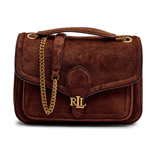 LAUREN RALPH LAUREN Skórzana torebka na ramię BRADLEY ze sklepu Gomez Fashion Store w kategorii Listonoszki - zdjęcie 184312704