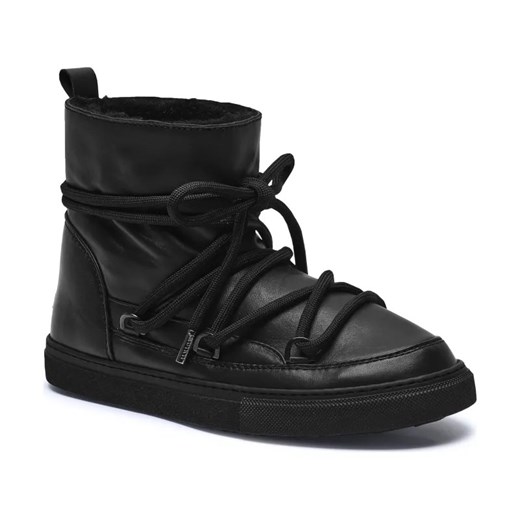 INUIKII Skórzane śniegowce | z dodatkiem wełny ze sklepu Gomez Fashion Store w kategorii Buty zimowe męskie - zdjęcie 184312724
