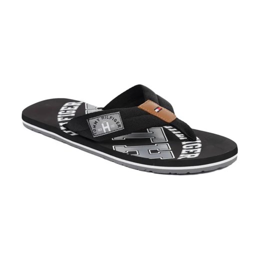 Tommy Hilfiger Japonki Essential Beach | z dodatkiem skóry ze sklepu Gomez Fashion Store w kategorii Klapki męskie - zdjęcie 184312732