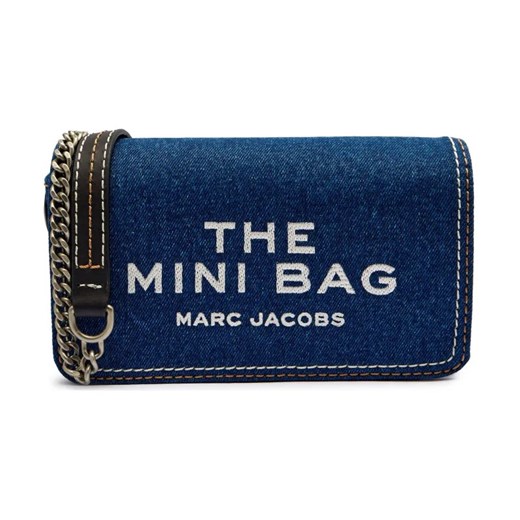 Marc Jacobs Jeansowa torebka na ramię The Denim Chain Mini Bag ze sklepu Gomez Fashion Store w kategorii Listonoszki - zdjęcie 184312742