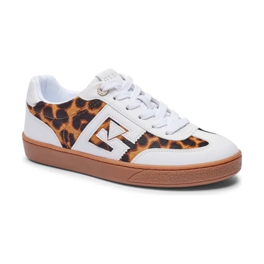 Guess Sneakersy NOCHEE2 | z dodatkiem skóry ze sklepu Gomez Fashion Store w kategorii Buty sportowe damskie - zdjęcie 184312761