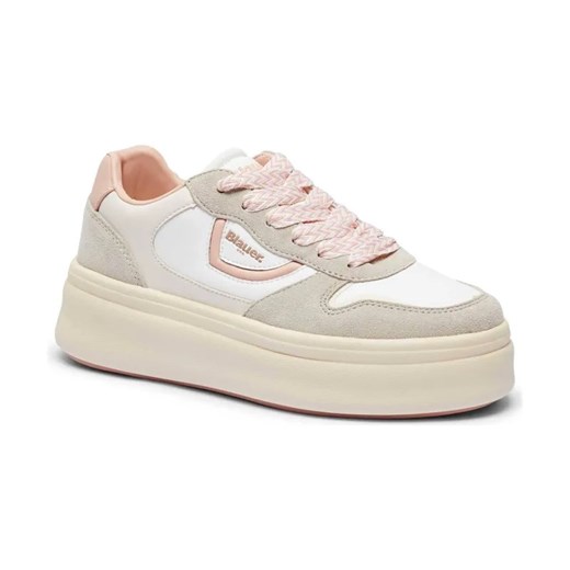 BLAUER Skórzane sneakersy ze sklepu Gomez Fashion Store w kategorii Buty sportowe damskie - zdjęcie 184312783