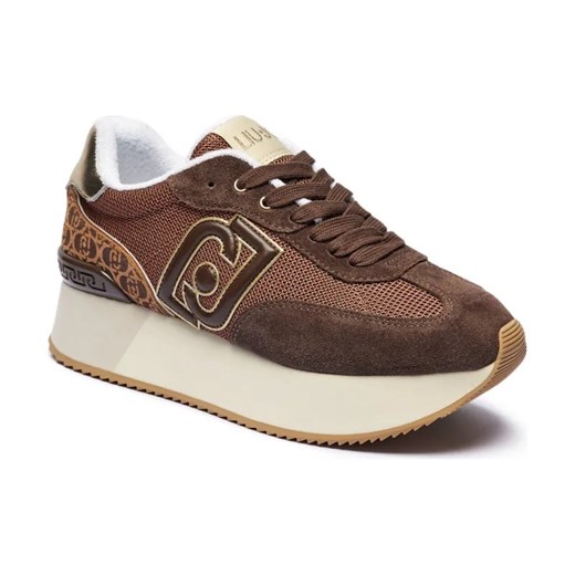 Liu Jo Sneakersy Dreamy | z dodatkiem skóry ze sklepu Gomez Fashion Store w kategorii Buty sportowe damskie - zdjęcie 184312790