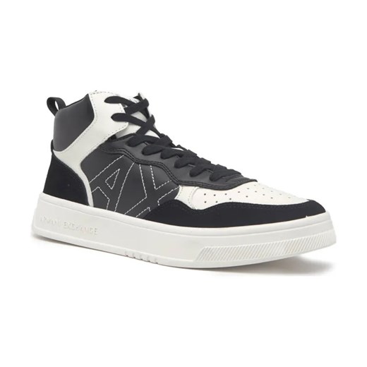 Armani Exchange Sneakersy ENGLISH | z dodatkiem skóry Armani Exchange 40 okazja Gomez Fashion Store