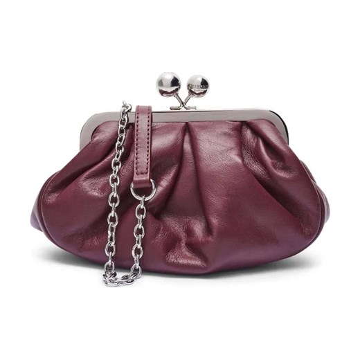Weekend MaxMara Skórzana torebka na ramię PRATI Pasticcino ze sklepu Gomez Fashion Store w kategorii Listonoszki - zdjęcie 184312891