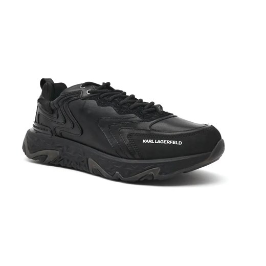 Karl Lagerfeld Skórzane sneakersy BLAZE ze sklepu Gomez Fashion Store w kategorii Buty sportowe męskie - zdjęcie 184312920