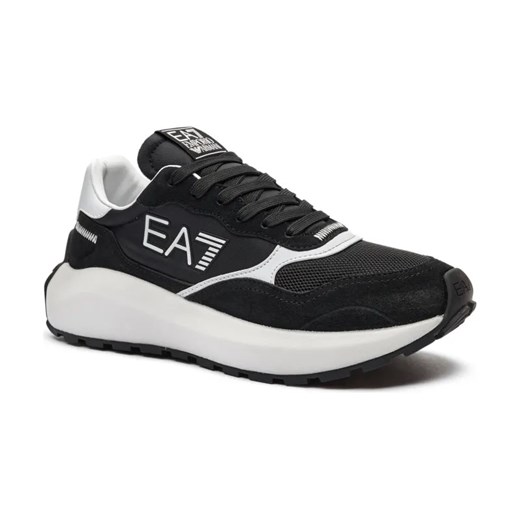 EA7 Sneakersy | z dodatkiem skóry ze sklepu Gomez Fashion Store w kategorii Buty sportowe damskie - zdjęcie 184312923