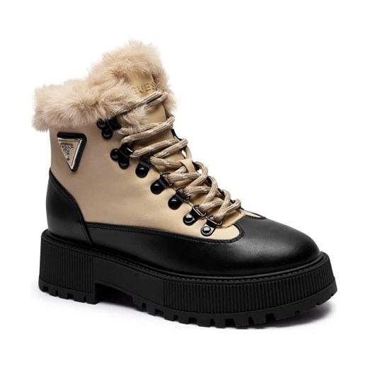 Guess Ocieplane trapery REZIM ze sklepu Gomez Fashion Store w kategorii Workery damskie - zdjęcie 184312944