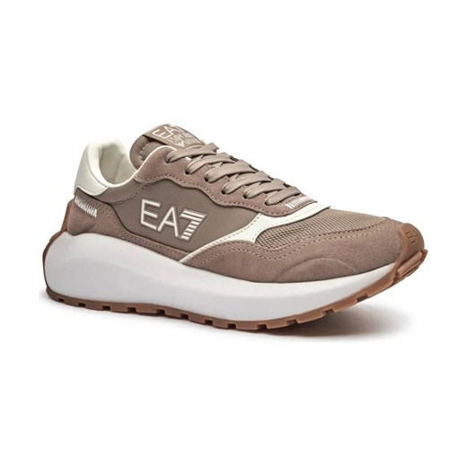 EA7 Sneakersy | z dodatkiem skóry ze sklepu Gomez Fashion Store w kategorii Buty sportowe damskie - zdjęcie 184312961