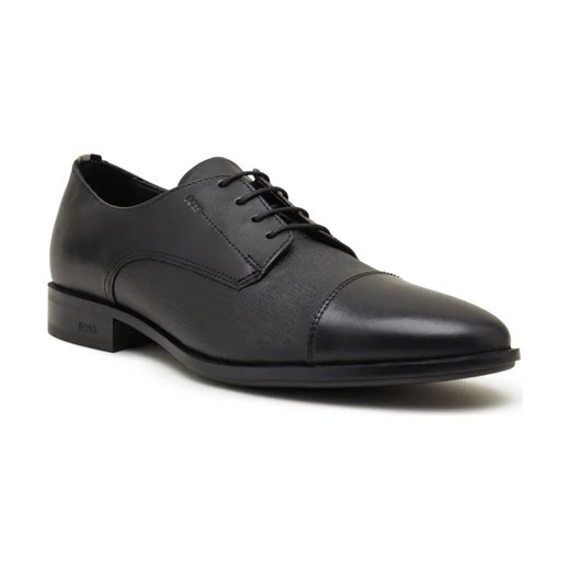 BOSS BLACK Skórzane derby Colby ze sklepu Gomez Fashion Store w kategorii Buty eleganckie męskie - zdjęcie 184312972