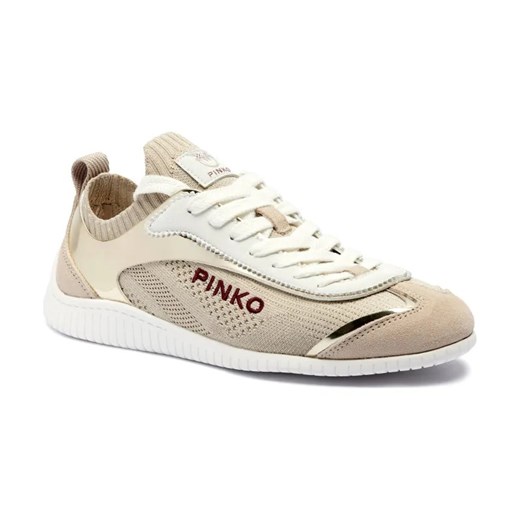 Pinko Sneakersy REBY 03 | z dodatkiem skóry ze sklepu Gomez Fashion Store w kategorii Buty sportowe damskie - zdjęcie 184313042