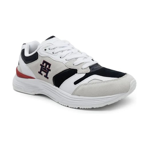 Tommy Hilfiger Sneakersy MODERN PREP | z dodatkiem skóry ze sklepu Gomez Fashion Store w kategorii Buty sportowe męskie - zdjęcie 184313302