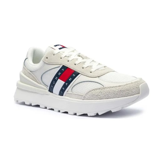 Tommy Jeans Sneakersy TJM TECHNICAL RUNNER ESS | z dodatkiem skóry ze sklepu Gomez Fashion Store w kategorii Buty sportowe męskie - zdjęcie 184313303