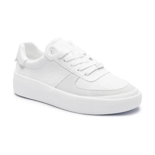 Calvin Klein Sneakersy Vulc Lace Up | z dodatkiem skóry ze sklepu Gomez Fashion Store w kategorii Buty sportowe damskie - zdjęcie 184313311