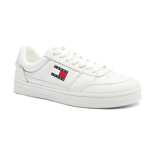 Tommy Jeans Skórzane sneakersy GREENWICH NEW ze sklepu Gomez Fashion Store w kategorii Buty sportowe męskie - zdjęcie 184313314