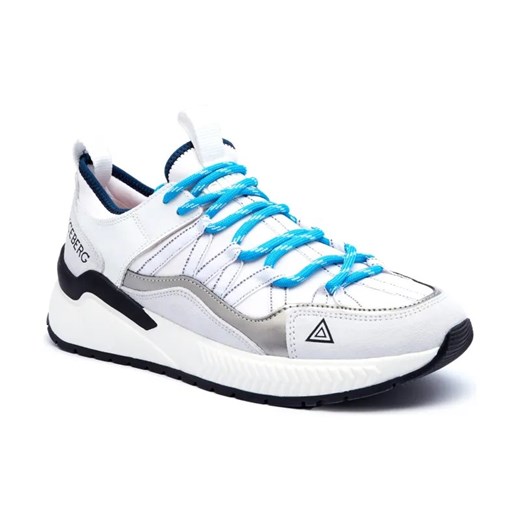 Iceberg Skórzane sneakersy COMB.SNOW ze sklepu Gomez Fashion Store w kategorii Buty sportowe męskie - zdjęcie 184313332