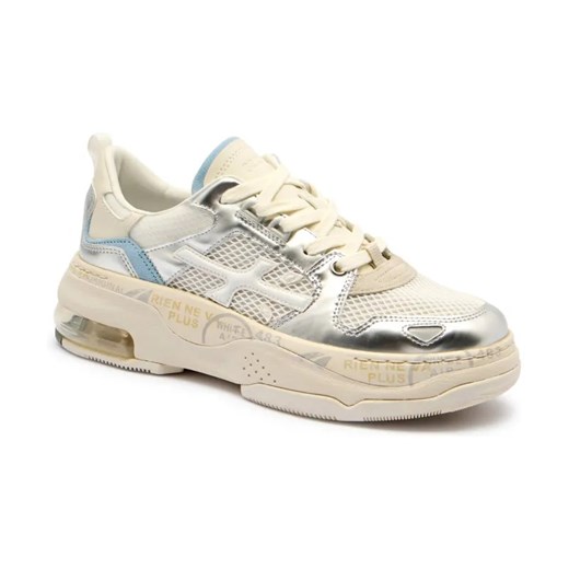 Premiata Sneakersy DRAKED | z dodatkiem skóry ze sklepu Gomez Fashion Store w kategorii Buty sportowe damskie - zdjęcie 184313342
