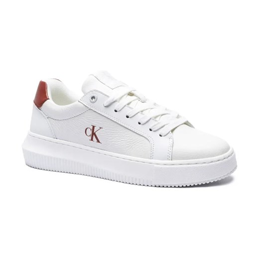Calvin Klein Jeans Skórzane sneakersy ze sklepu Gomez Fashion Store w kategorii Buty sportowe damskie - zdjęcie 184313351