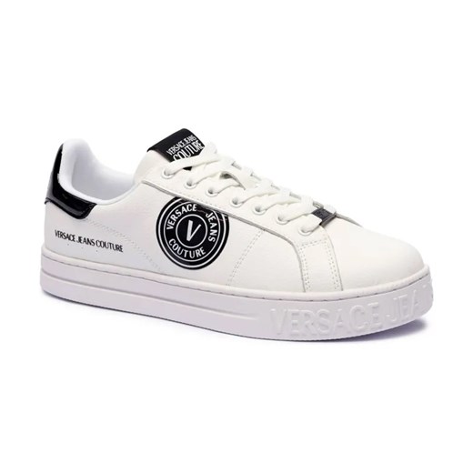 Versace Jeans Couture Sneakersy | z dodatkiem skóry ze sklepu Gomez Fashion Store w kategorii Buty sportowe męskie - zdjęcie 184313363