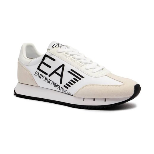 EA7 Sneakersy | z dodatkiem skóry ze sklepu Gomez Fashion Store w kategorii Buty sportowe męskie - zdjęcie 184313373