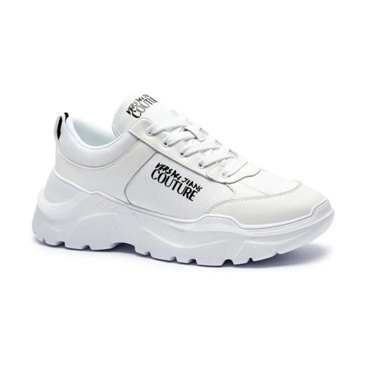 Versace Jeans Couture Sneakersy | z dodatkiem skóry ze sklepu Gomez Fashion Store w kategorii Buty sportowe męskie - zdjęcie 184313393