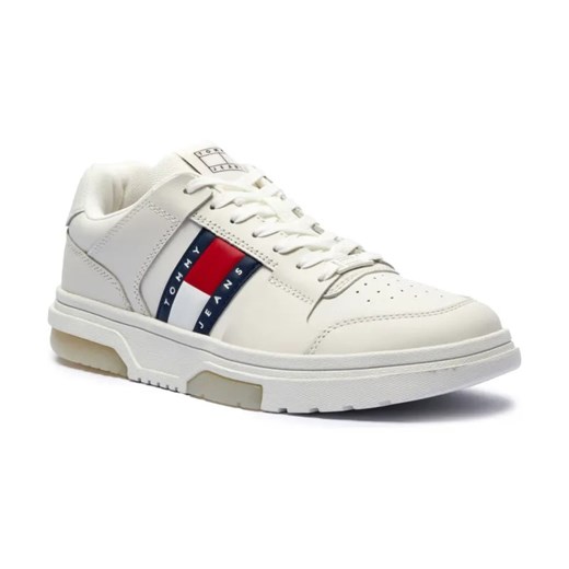 Tommy Jeans Skórzane sneakersy ze sklepu Gomez Fashion Store w kategorii Buty sportowe męskie - zdjęcie 184313394