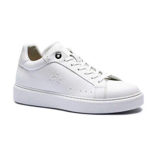 La Martina Skórzane sneakersy ze sklepu Gomez Fashion Store w kategorii Buty sportowe męskie - zdjęcie 184313423