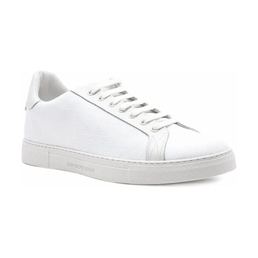 Emporio Armani Trampki | z dodatkiem skóry ze sklepu Gomez Fashion Store w kategorii Trampki męskie - zdjęcie 184313481