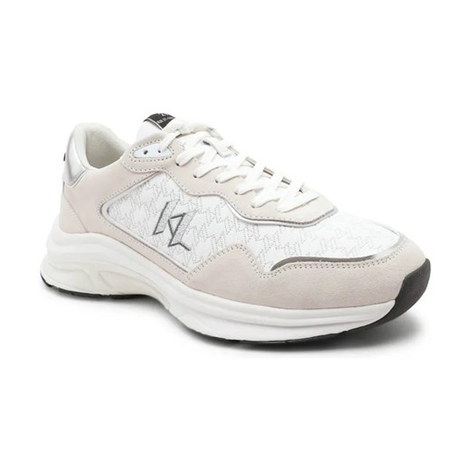 Karl Lagerfeld Sneakersy LUX FINESSE | z dodatkiem skóry ze sklepu Gomez Fashion Store w kategorii Buty sportowe męskie - zdjęcie 184313500