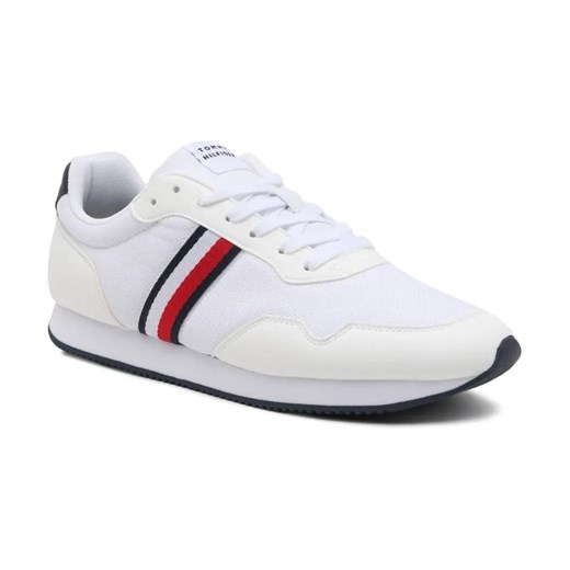Tommy Hilfiger Sneakersy LO RUNNER MIX ze sklepu Gomez Fashion Store w kategorii Buty sportowe męskie - zdjęcie 184313504