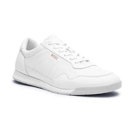 BOSS BLACK Sneakersy Titanium SL_ltgrpu | z dodatkiem skóry ze sklepu Gomez Fashion Store w kategorii Buty sportowe męskie - zdjęcie 184313552