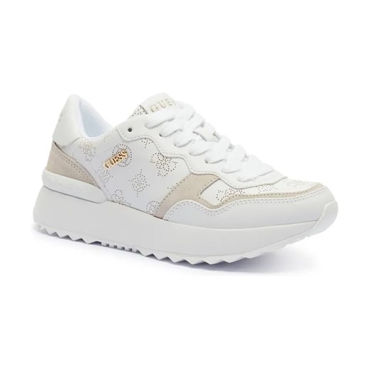 Guess Sneakersy VINSA | z dodatkiem skóry ze sklepu Gomez Fashion Store w kategorii Buty sportowe damskie - zdjęcie 184313561
