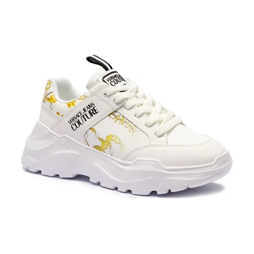 Versace Jeans Couture Skórzane sneakersy Fondo Speedtrack ze sklepu Gomez Fashion Store w kategorii Buty sportowe męskie - zdjęcie 184313610